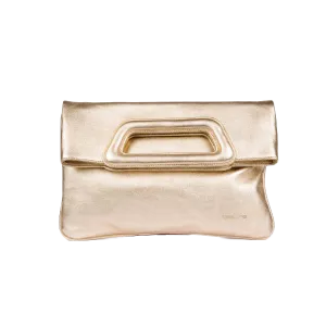 Unisa Zfara Gold Clutch