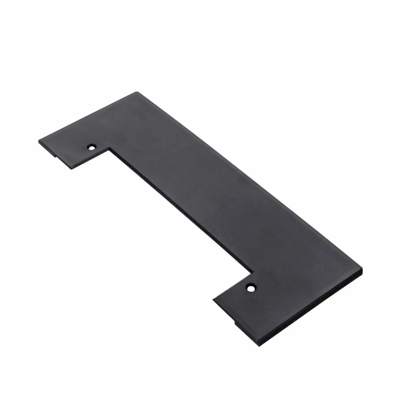 Vacpan Black Central Vacuum Trim Plate - Sleek and Discreet Cleaning Solution