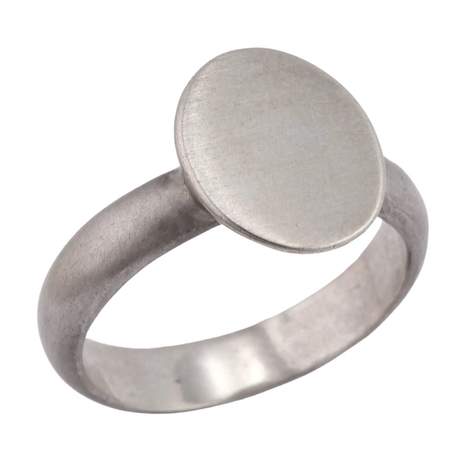 Vertical Oval Signet