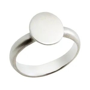 Vertical Oval Signet