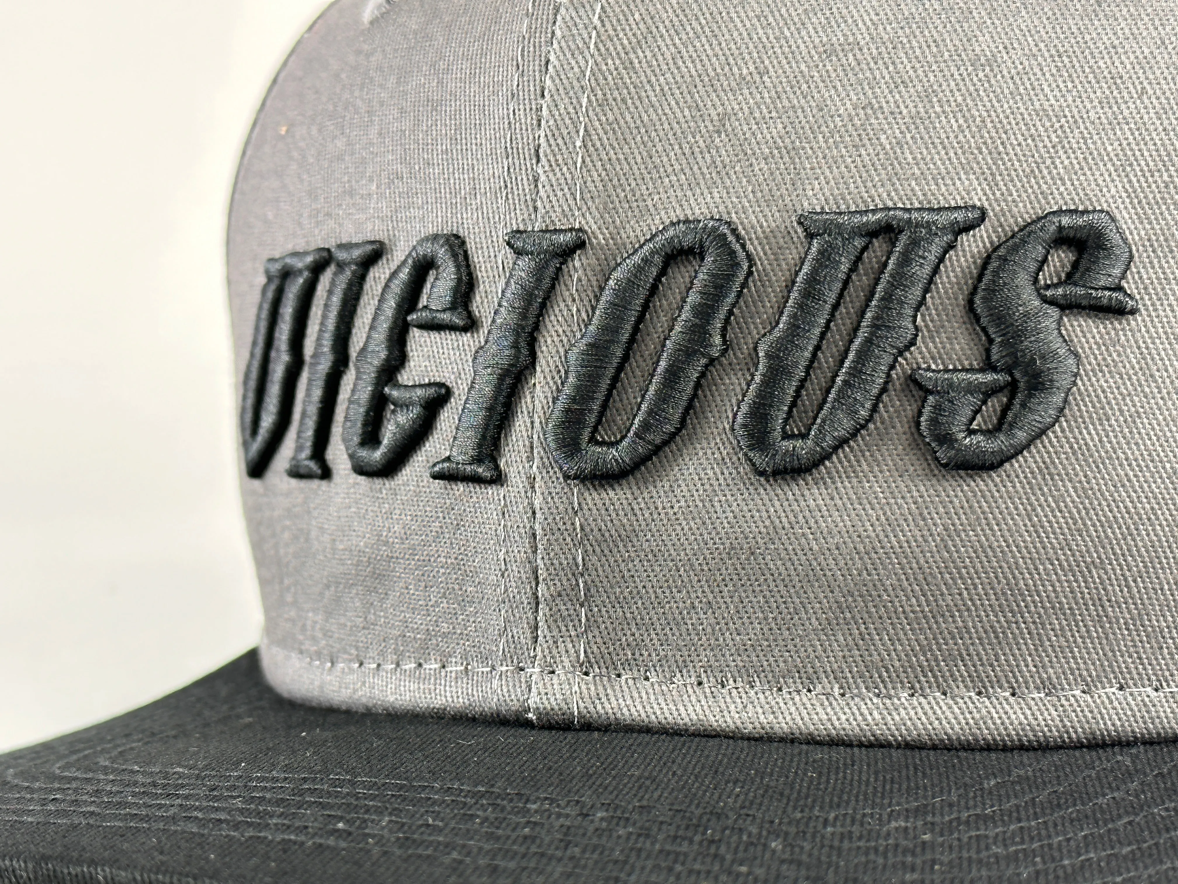 Vicious Locals Snapback - Steel