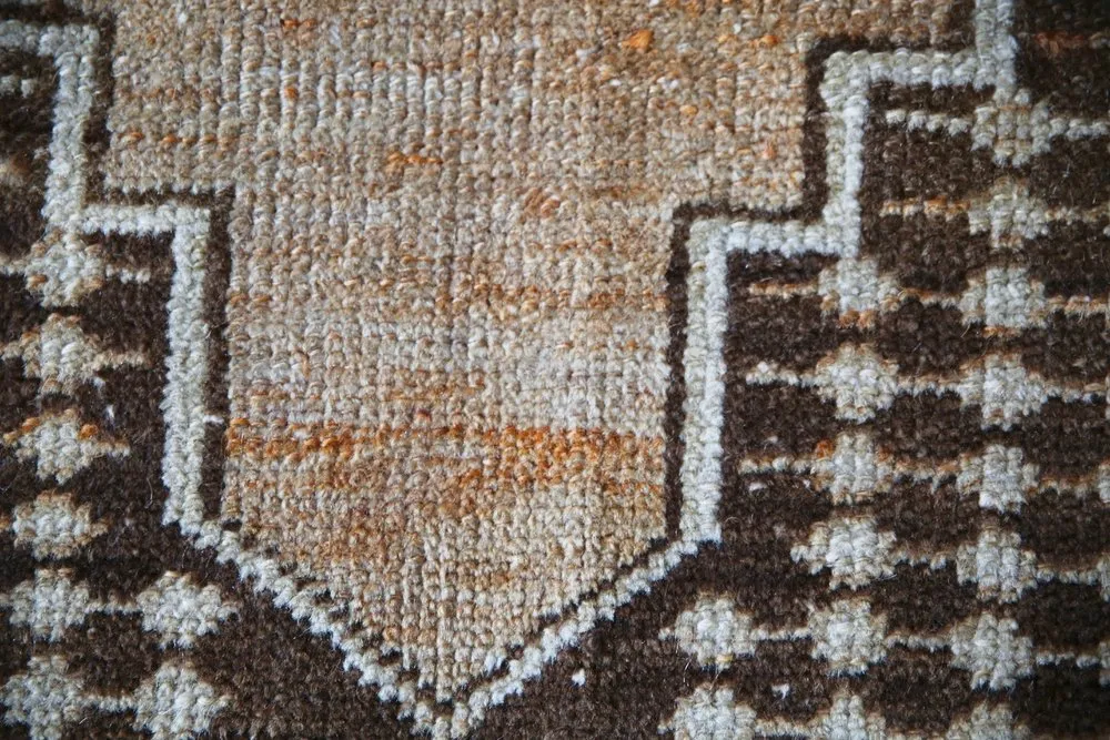 Vintage Faded Anatolian Rug 3.5ftx5.6ft