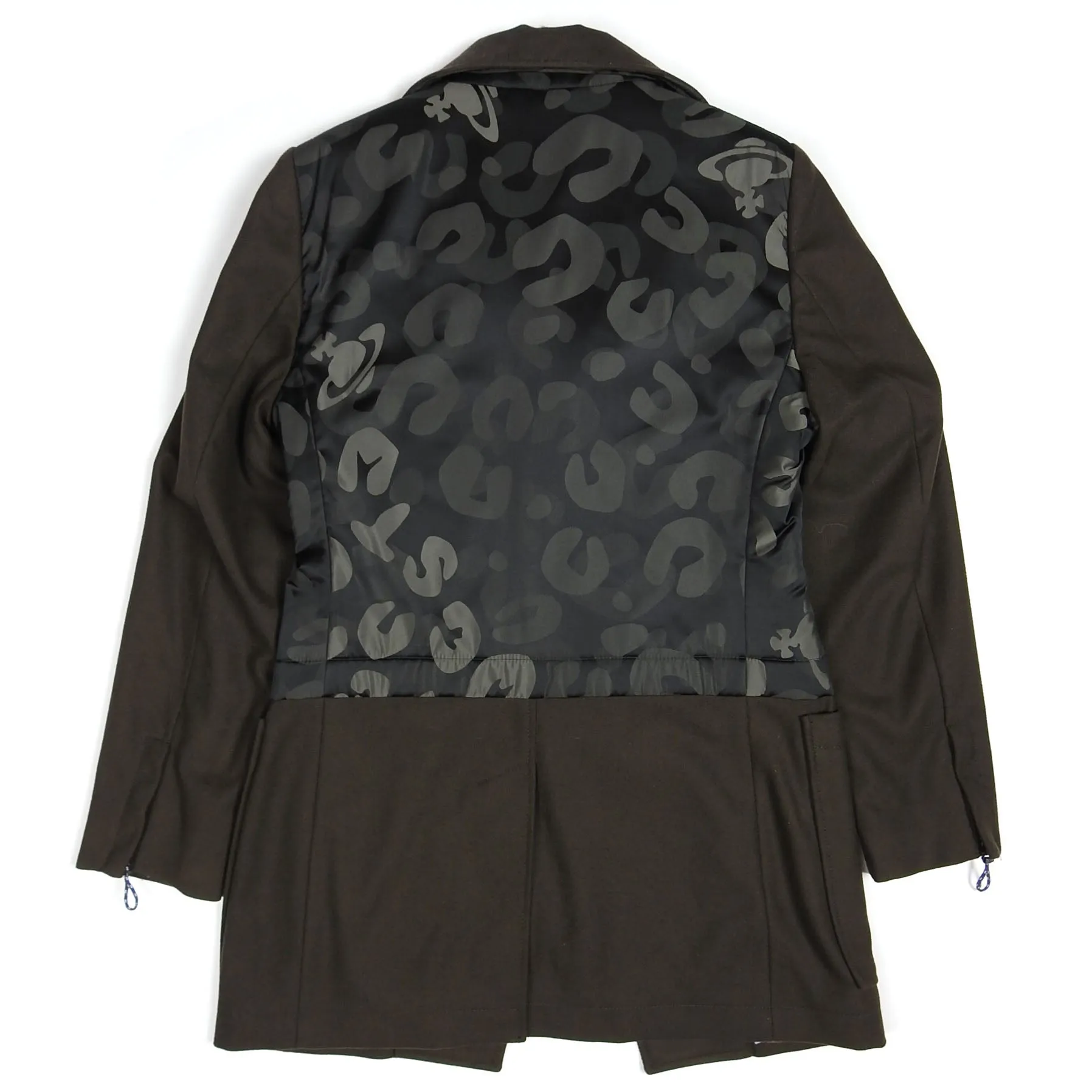 Vivienne Westwood Brown/Green Patterned Coat Size 48