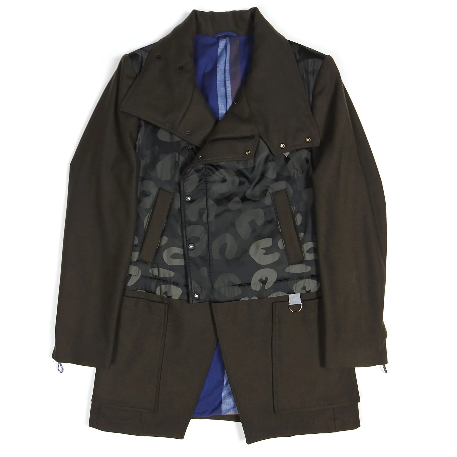 Vivienne Westwood Brown/Green Patterned Coat Size 48