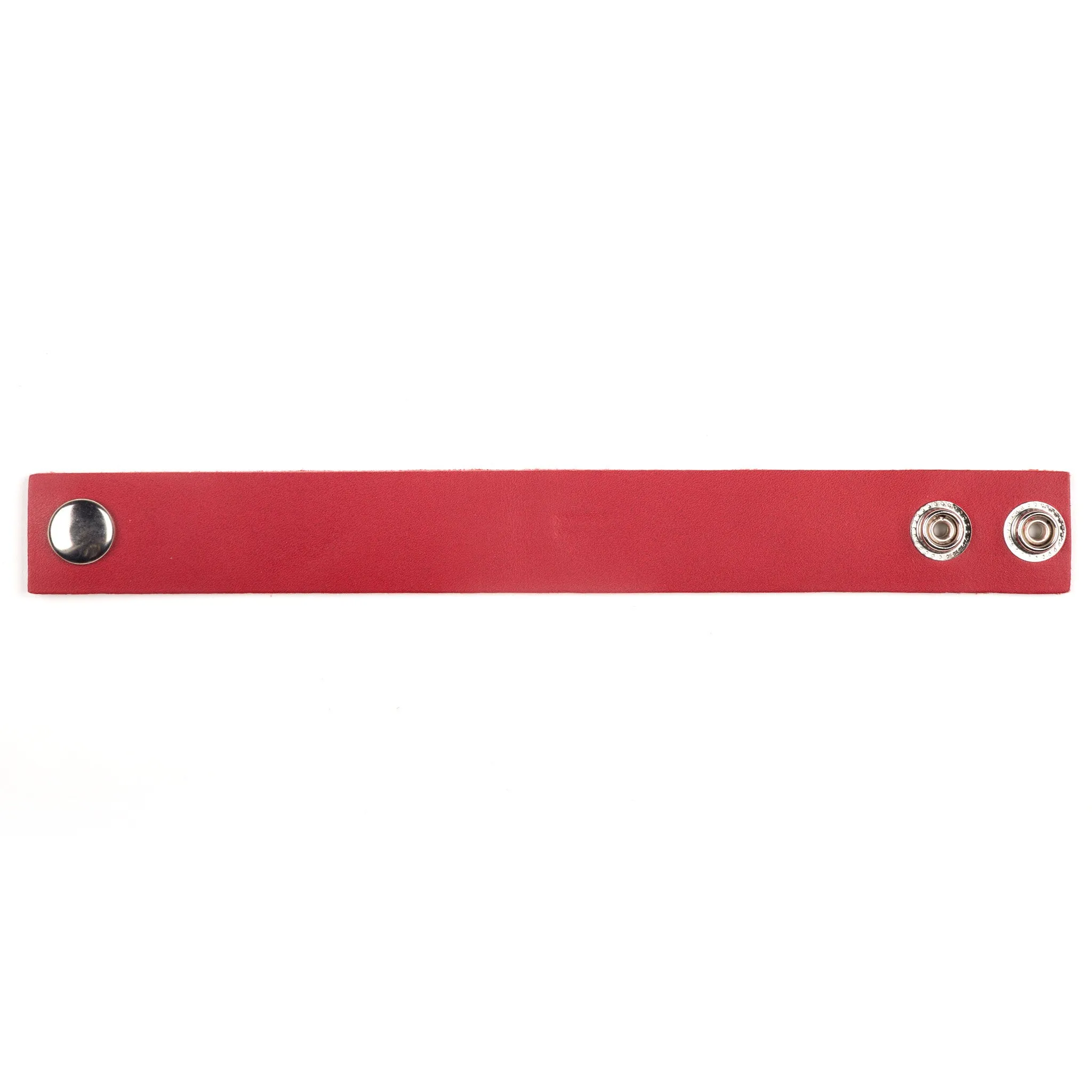 WB004R - Narrow Wristband- Red
