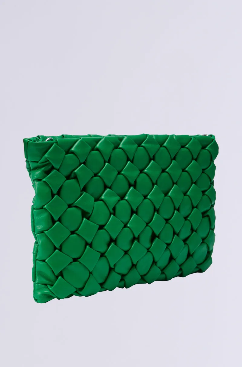 WEAVING MY WAY CLUTCH