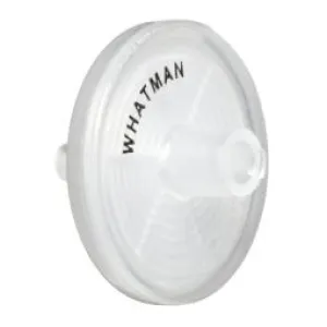 Whatman 6798-2501 25mm Dia, Puradisc, Non-Sterile, 0.1 micrometer Pore Size, Polytetrafluoroethylene (PTFE), 1000/pk (PN:6798-2501)