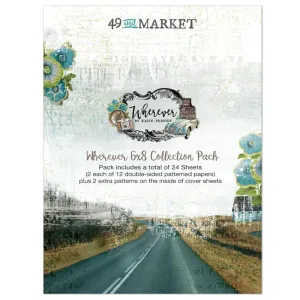 Wherever-  6x8 Paper Pack 49 & Market WHE-25835