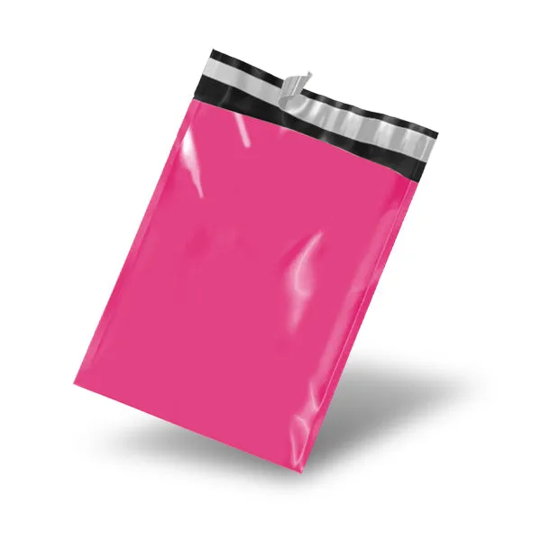 WholeSale 10000pcs Hot Pink 255 x 330  40mm Poly Mailers for E-commerce and Retail Shipping
