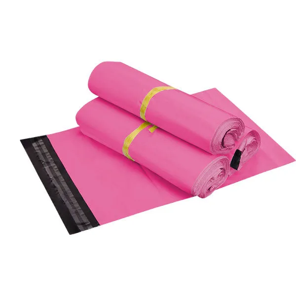 WholeSale 10000pcs Hot Pink 310 x 405  45mm Poly Mailers for E-commerce and Retail Shipping