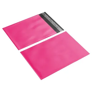WholeSale 10000pcs Hot Pink 310 x 405  45mm Poly Mailers for E-commerce and Retail Shipping