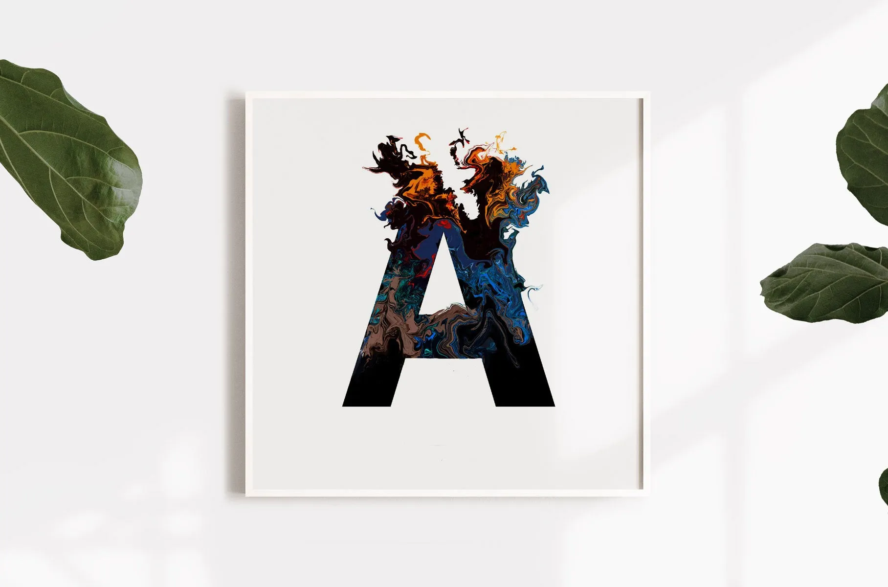 'WILD A' From the Wild Alphabet.