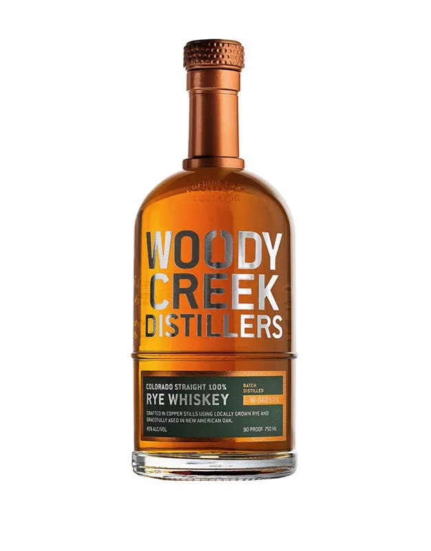 Woody Creek Rye Whiskey 750 ml
