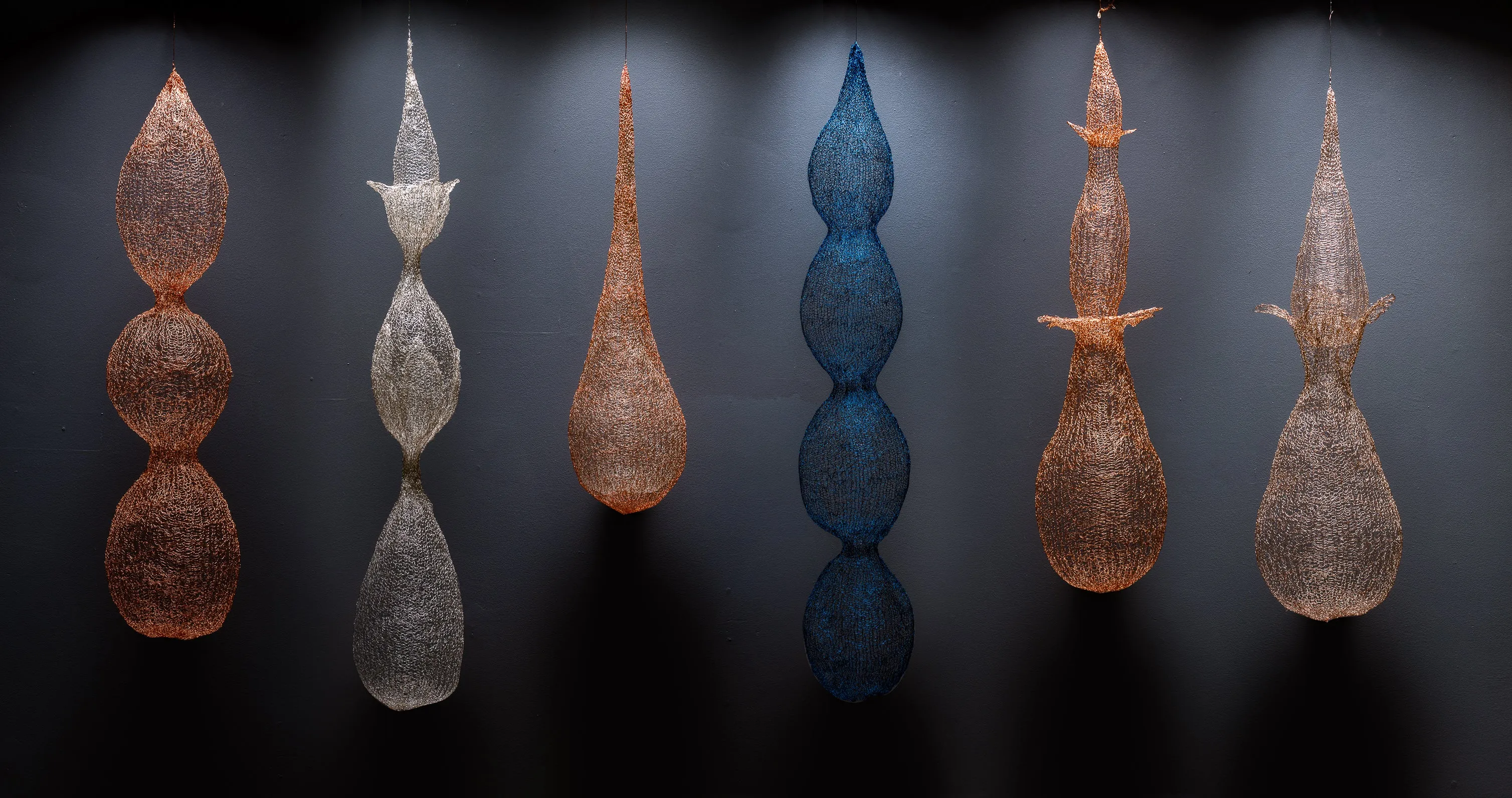 Woven Wire Sculptural Forms-Commission